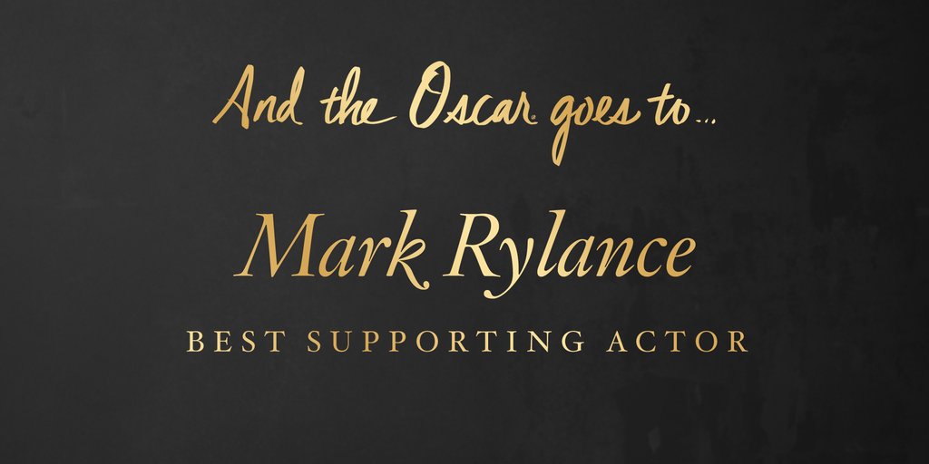 Cel mai bun actor intr-un rol secundar –Mark Rylance