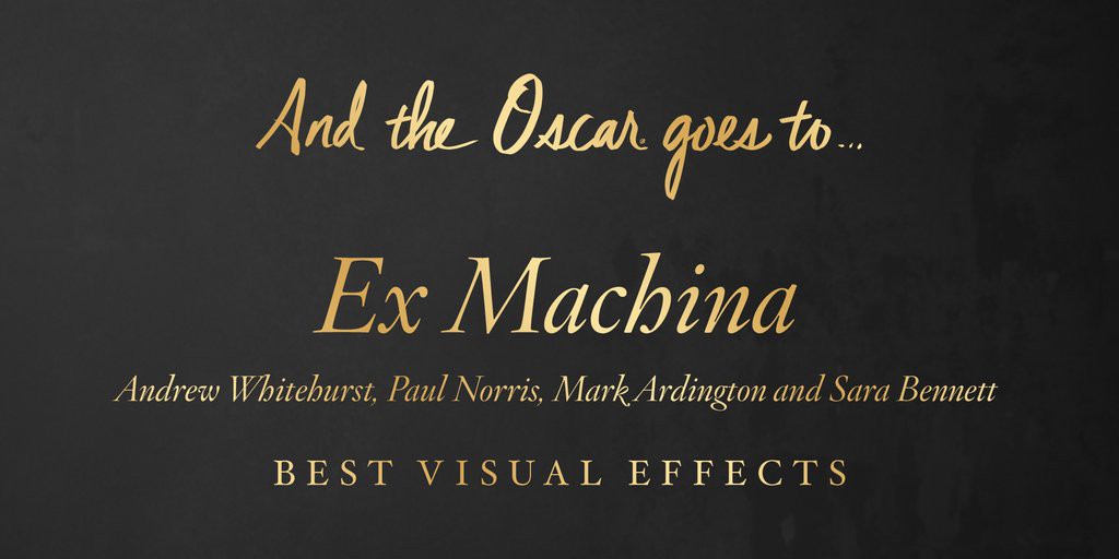 Cele mai bune efecte vizuale – Ex Machina