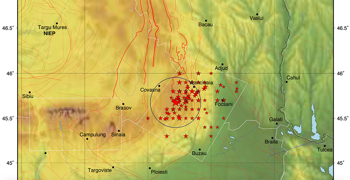 Cutremur in Romania la ora 1.07 in 27 octombrie