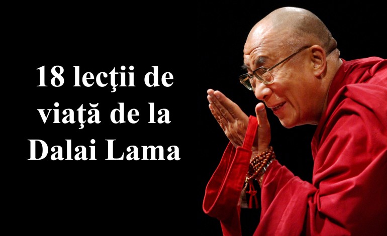 Dalai Lama a oferit mai multe lectii de viata si cugetari pline de intelepciune. Iata cateva dintre ele.