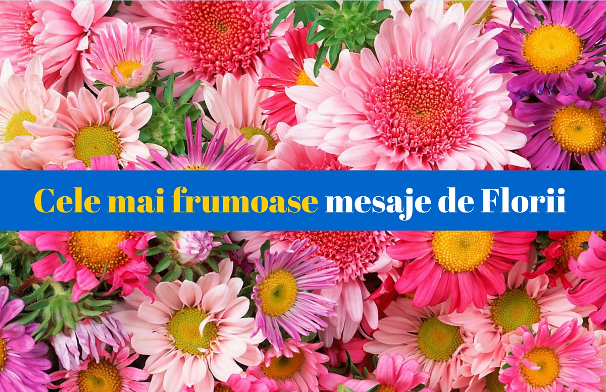 Cele mai frumoase mesaje de Florii. SMS-uri si urari de "la multi ani" pentru cei dragi care isi sarbatoresc onomastica in Duminica Floriilor.