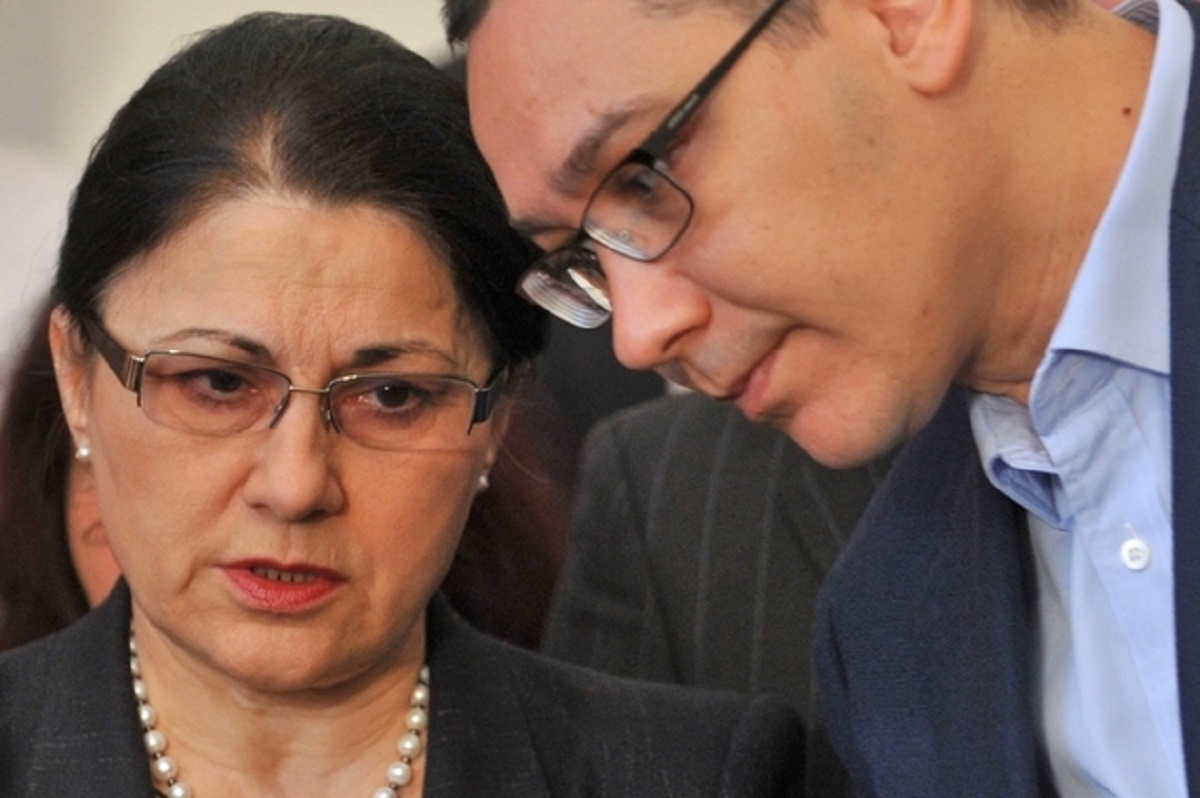 Ecaterina Andronescu susţine că Ponta a plagiat