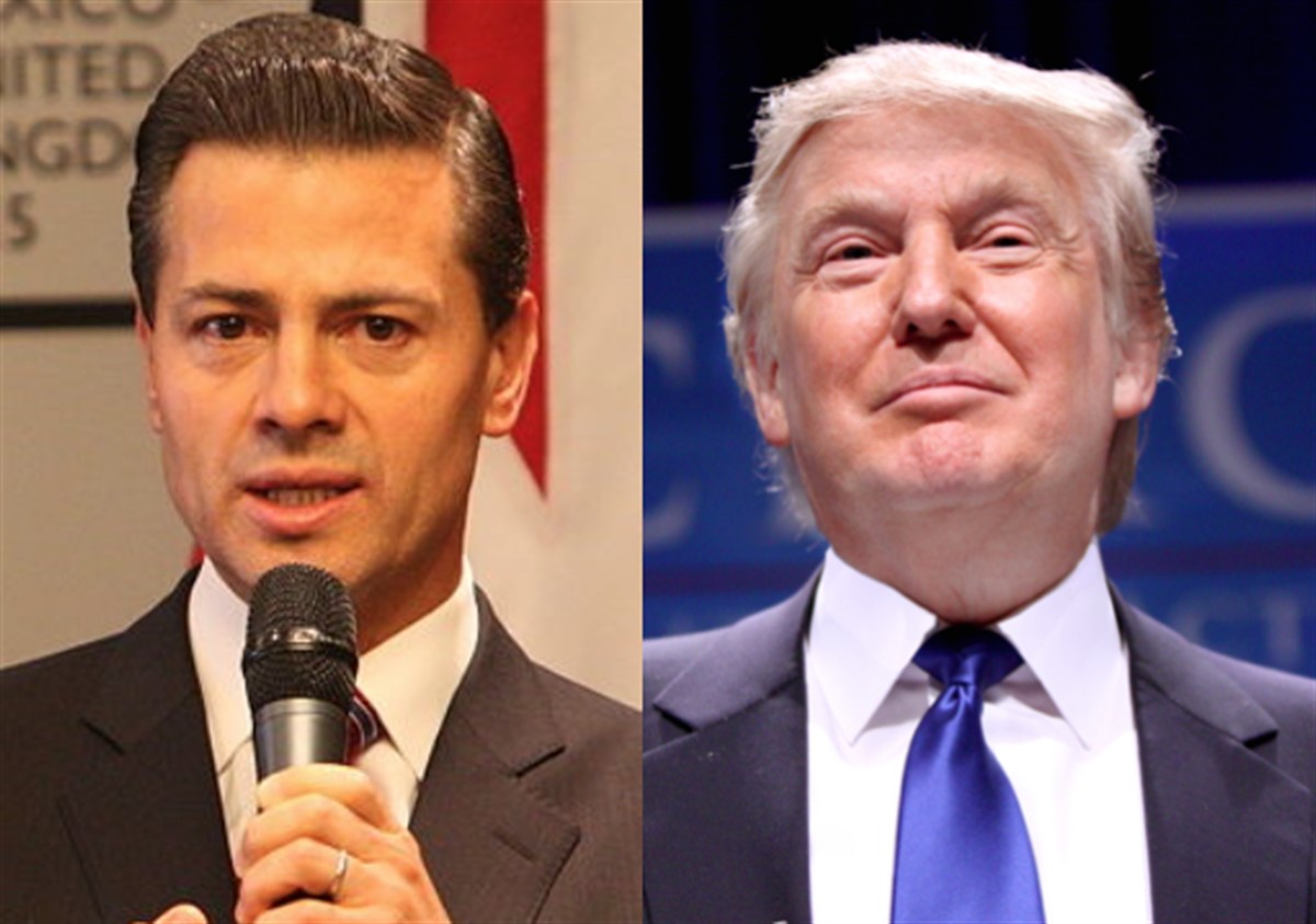 Republicanul Donald Trump si presedintele mexican Enrique Pena Nieto s-au contrat dupa vizita efectuata de magnatul american in Mexic.