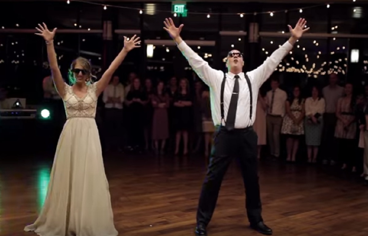 Tată și fiică și-au surprins invitații cu un senzațional dans la nuntă- VIDEO