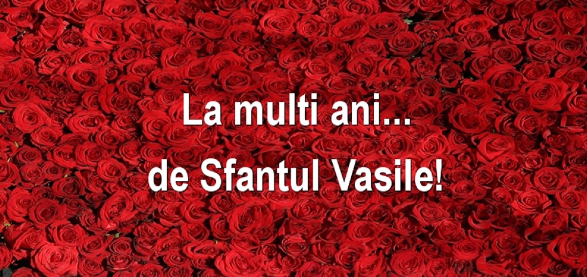Mesaje de Sfântul Vasile. Felicitări, urări, imagini și sms-uri pentru Vasile și Vasilica. Sfântul Vasile este sărbătorit pe 1 ianuarie.