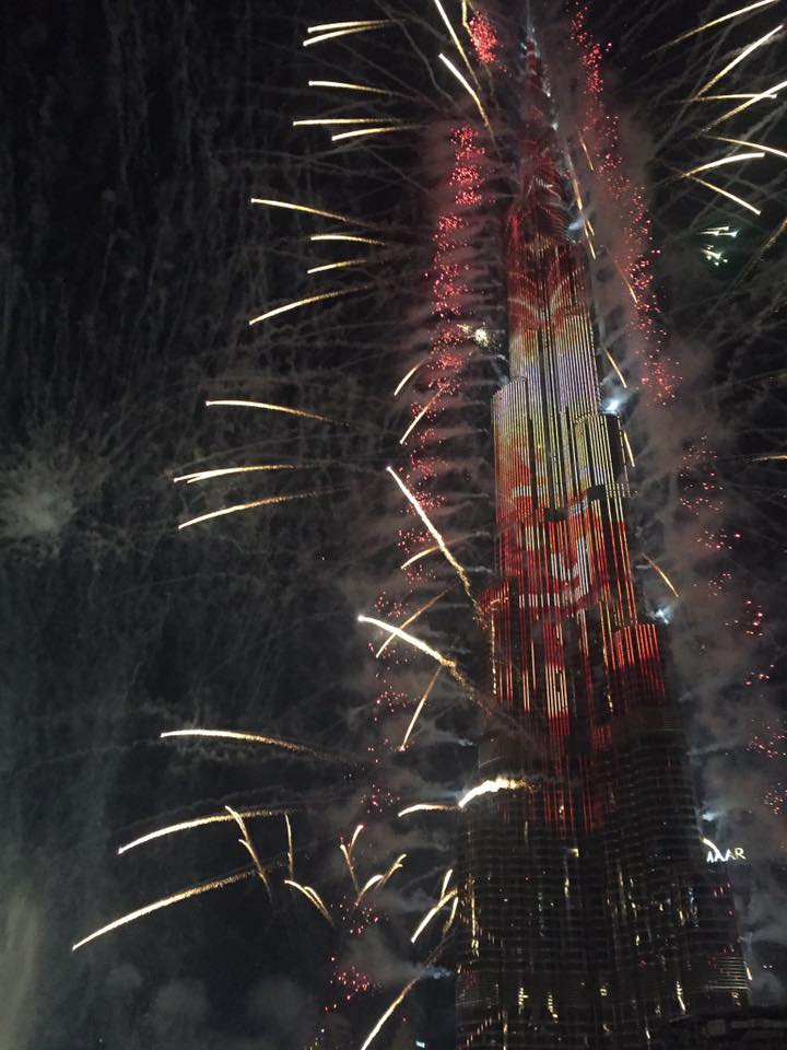 Dubai Foc de artificii 2017
