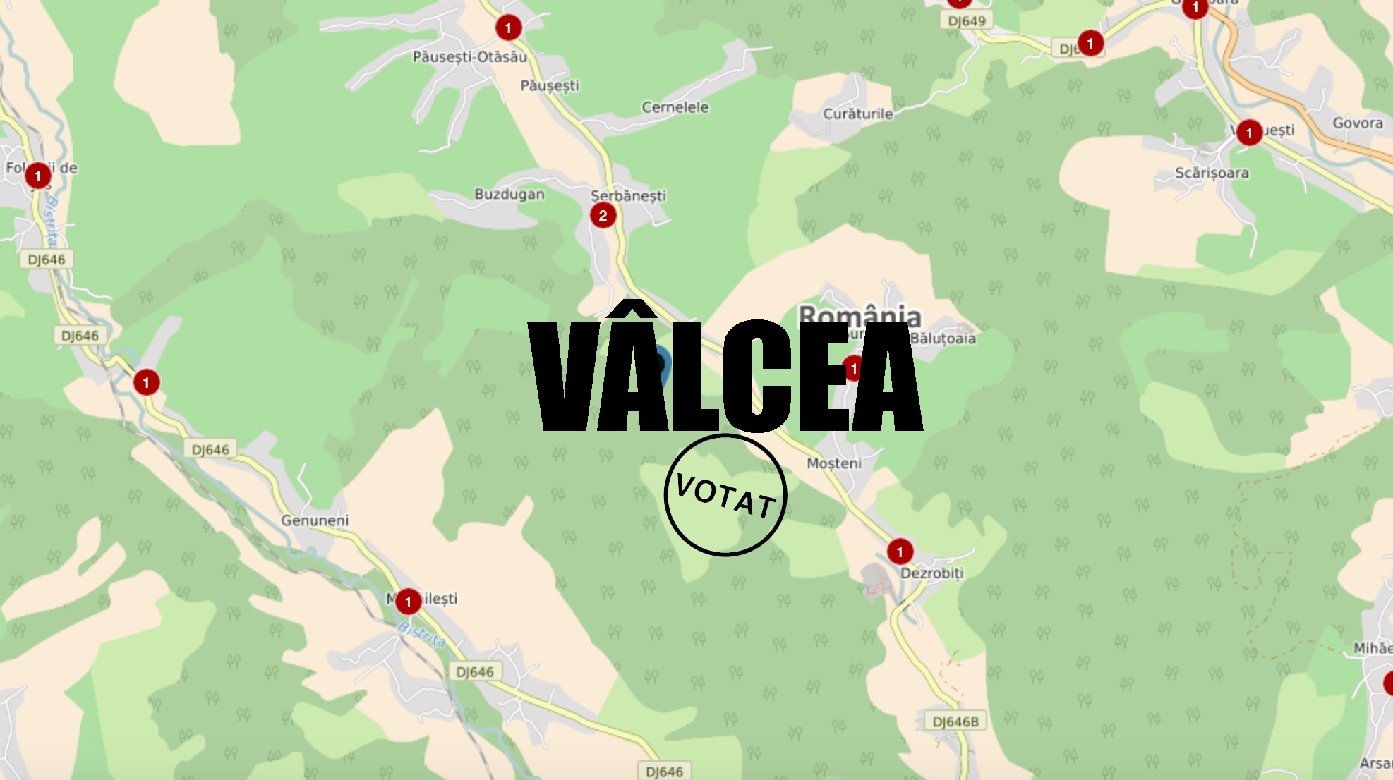 Află la ce secție votezi în Vâlcea. Caută după CNP și nume