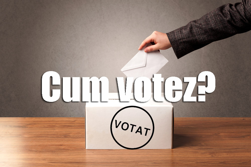 VOT cum se votează, la ce secție de vot votezi