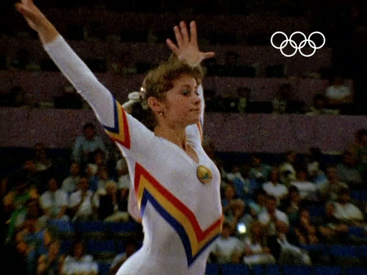 Ecaterina Szabo - Olimpiadă 1984
