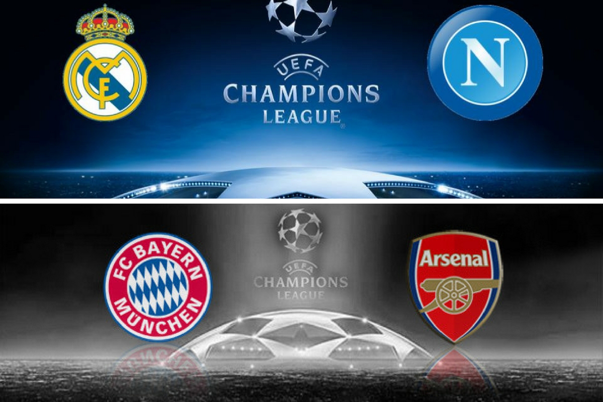 Champions League 15 februarie. Real Madrid - Napoli și Bayern - Arsenal sunt meciurile din optimi de miercuri seara. Vezi aici scorul final.