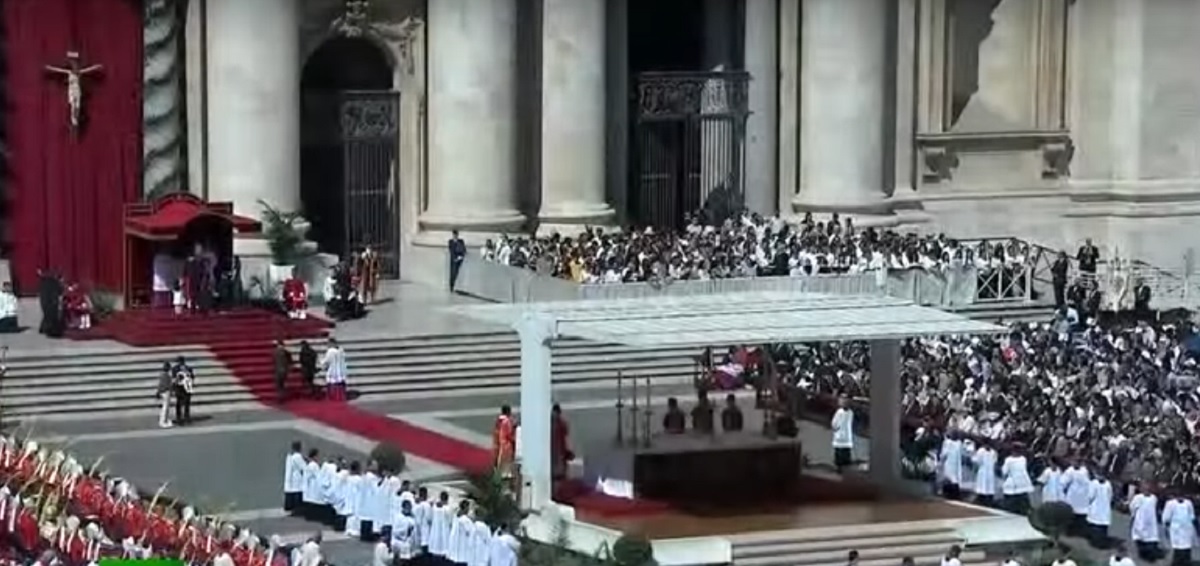 Slujba de Florii de la Vatican - LIVE VIDEO