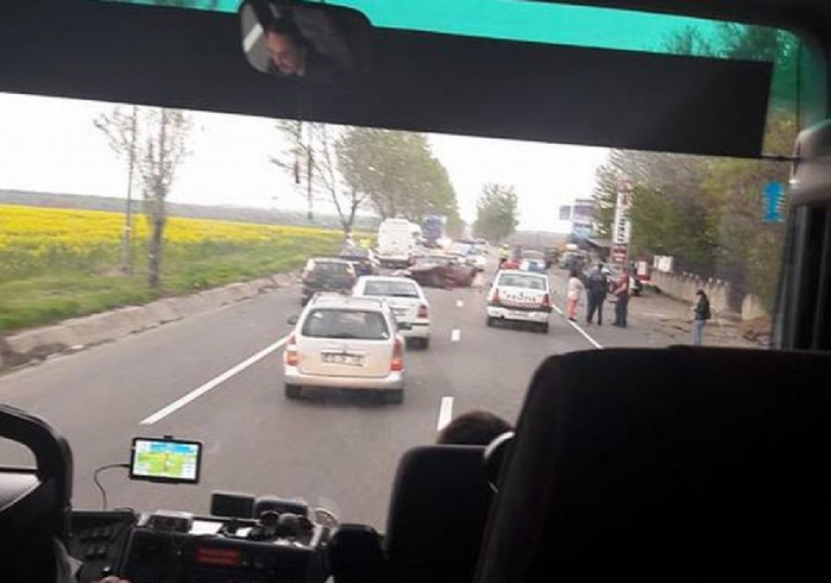 Accident rutier! Printre victime se află și Geanina Terceanu