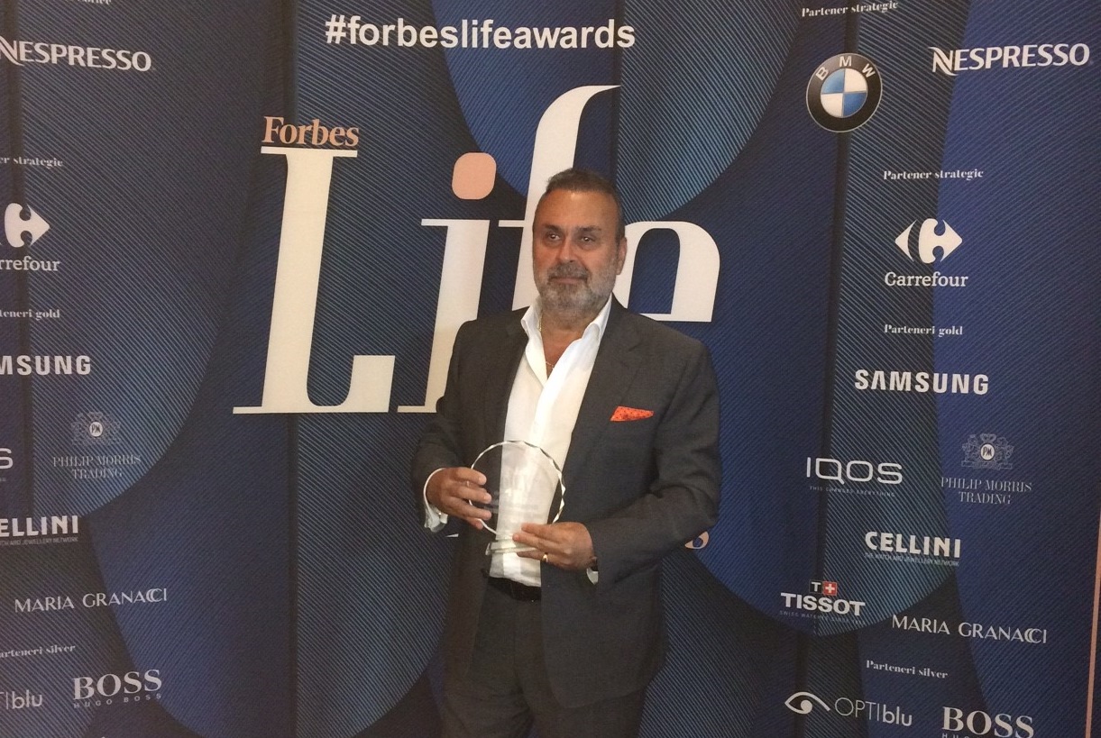 Haluk Kurcer, Presedintele Kanal D, premiat la Gala Forbes Life Awards pentru Leadership si Dinamism in media
