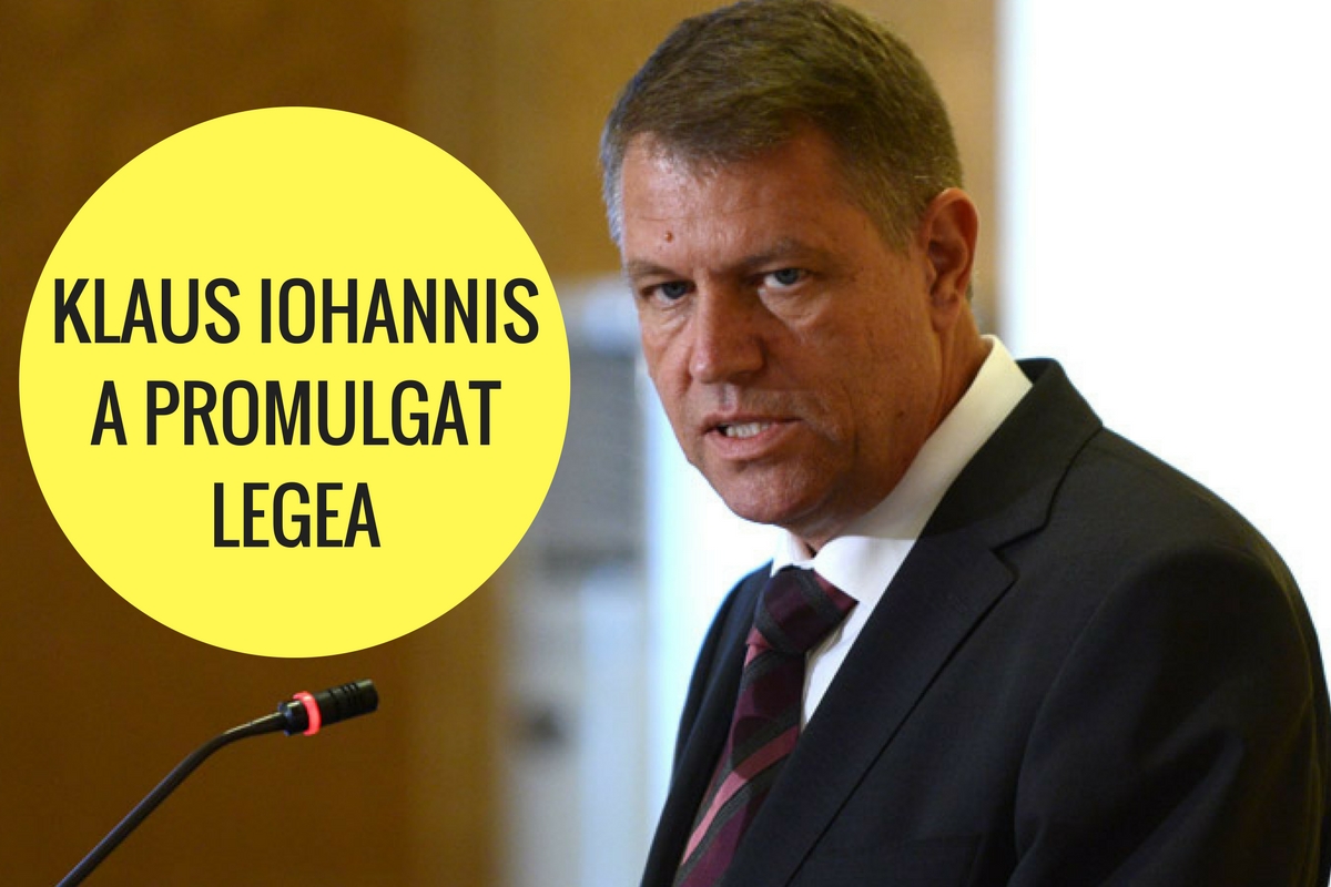 Klaus Iohannis a promulgat legea! Ce se întâmplă cu salariile românilor!