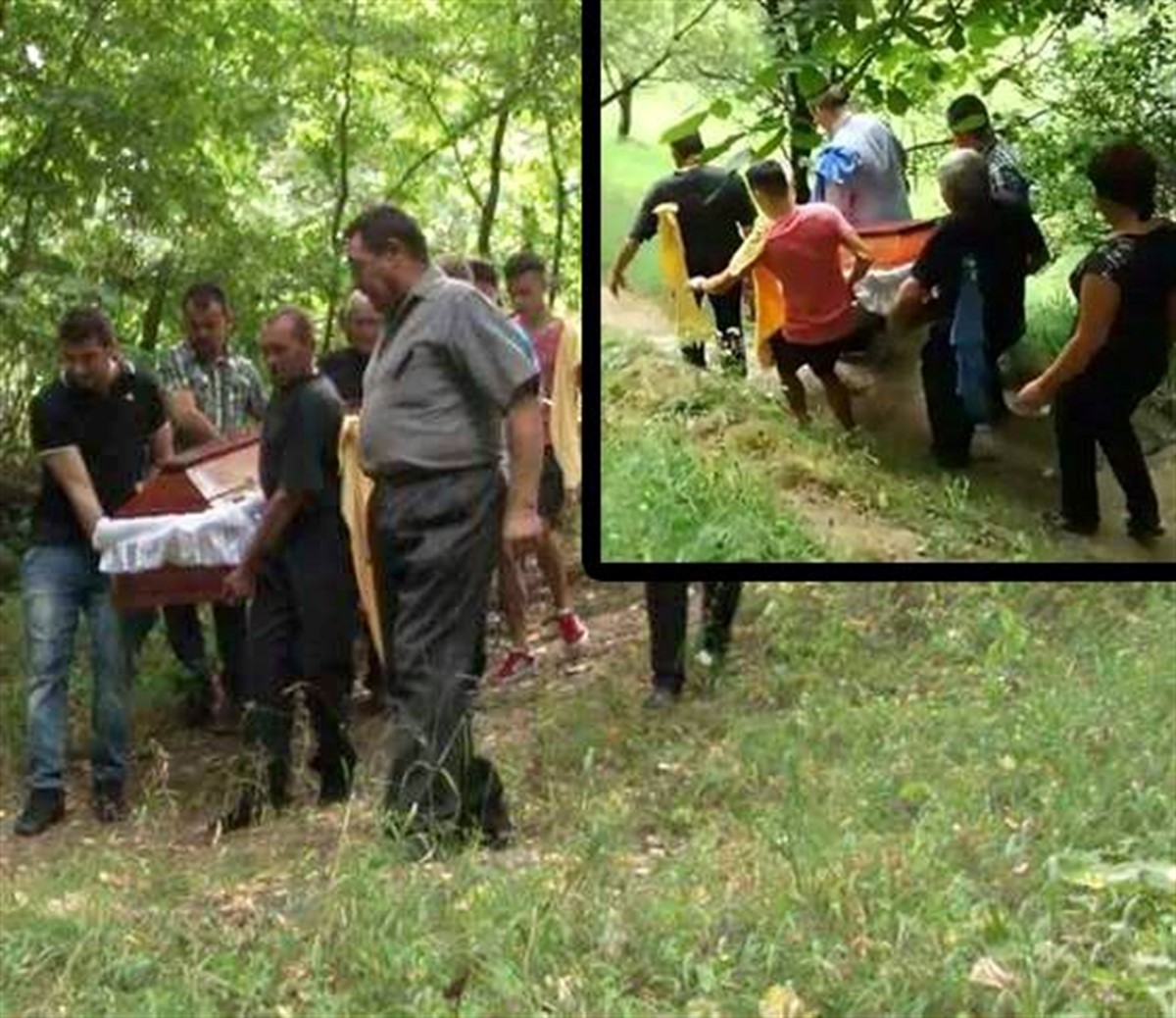 De ce își cară acești oameni din Dâmbovița morții prin pădure. Motivul e revoltător!