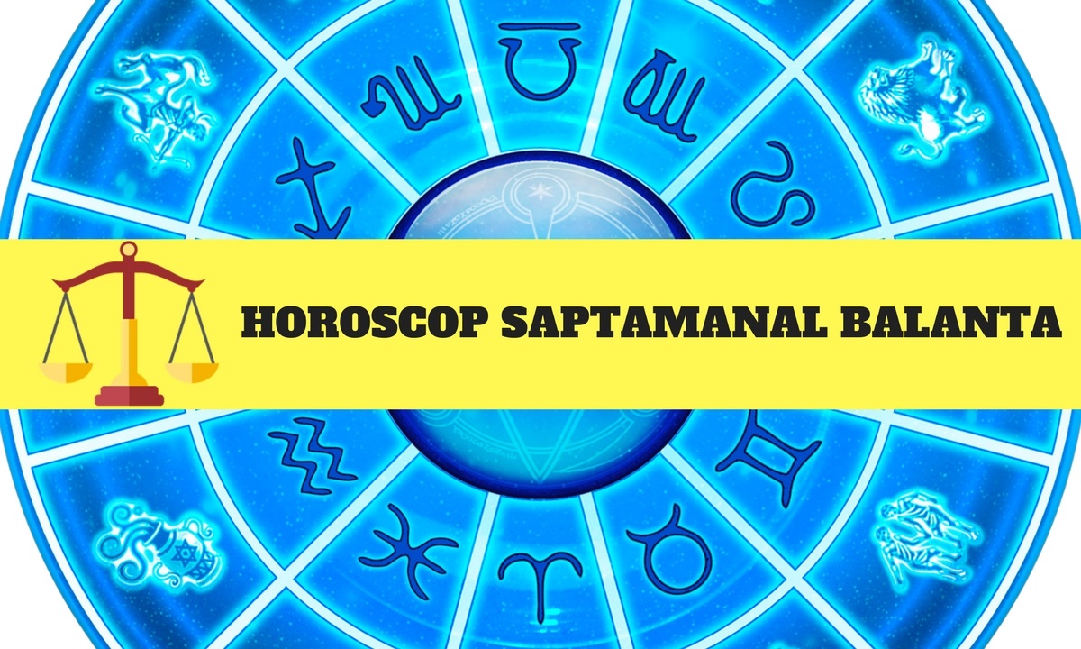 Horoscop săptămânal 30 octombrie - 5 noiembrie 2017 Oana Hanganu - Balanță