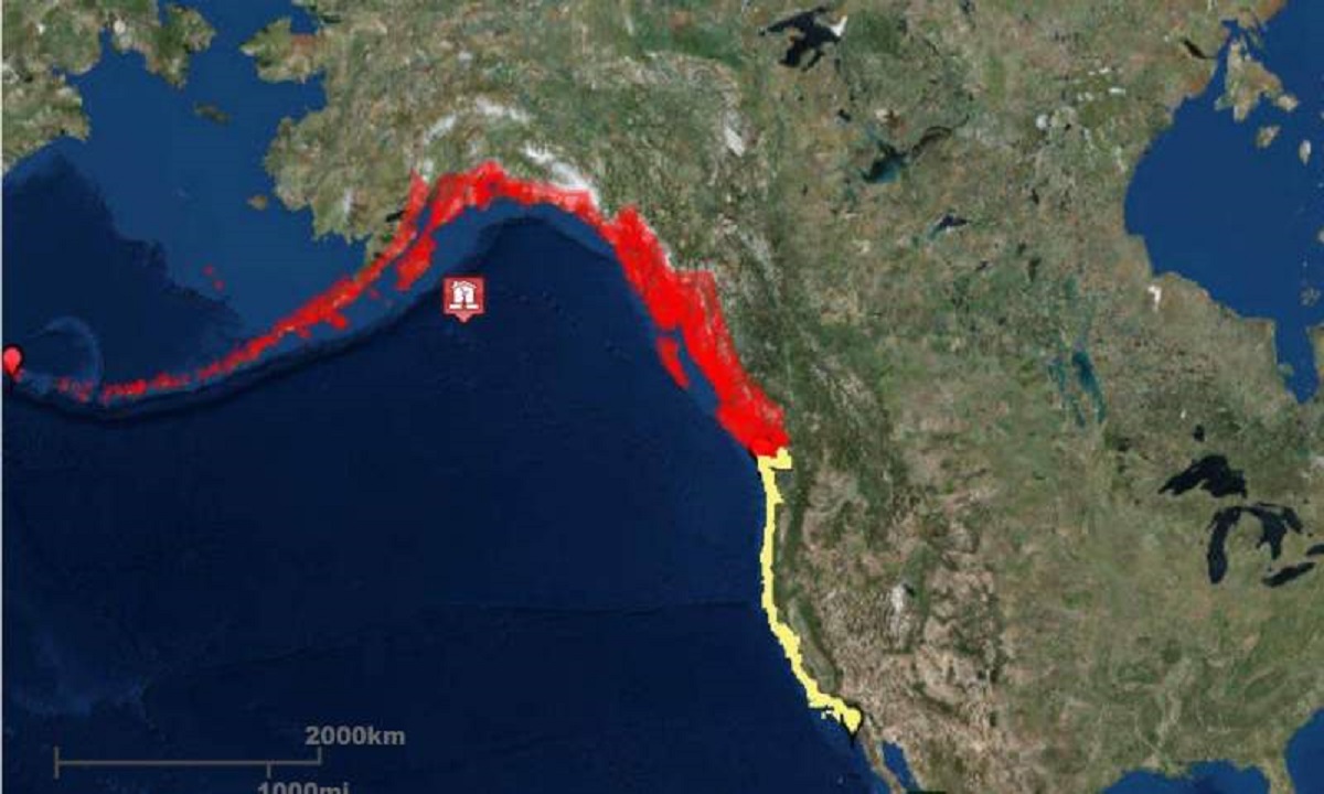 Tsunami de peste 10 metri înregistrat de o baliză, după cutremurul de 8.2 grade din Alaska