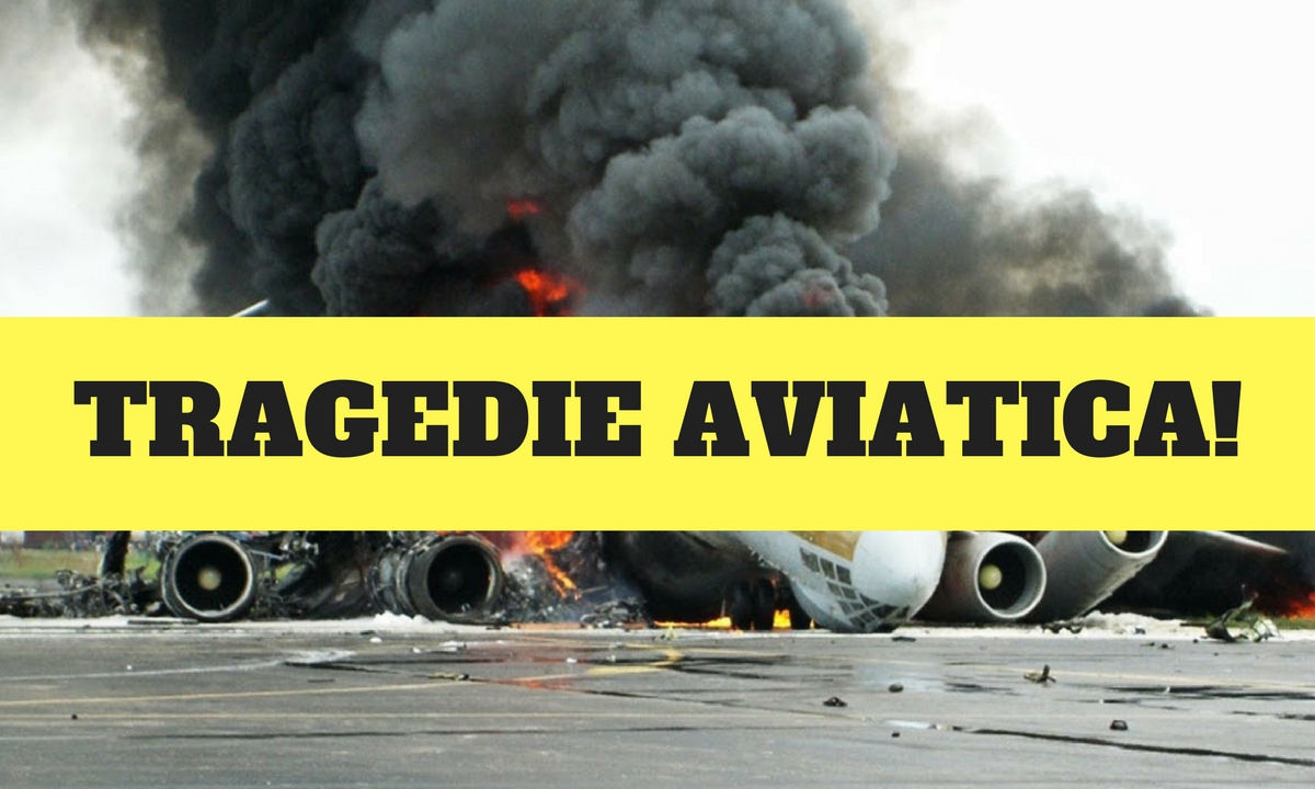 Un avion s-a prăbușit la Tuzla - pasagerii sunt încarcerați
