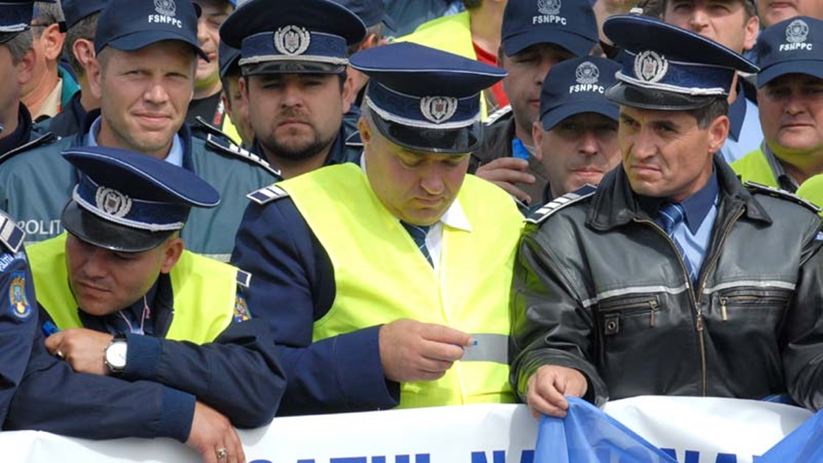Polițiștii pichetează astăzi Ministerul de Interne! Ce nemulțumiri au