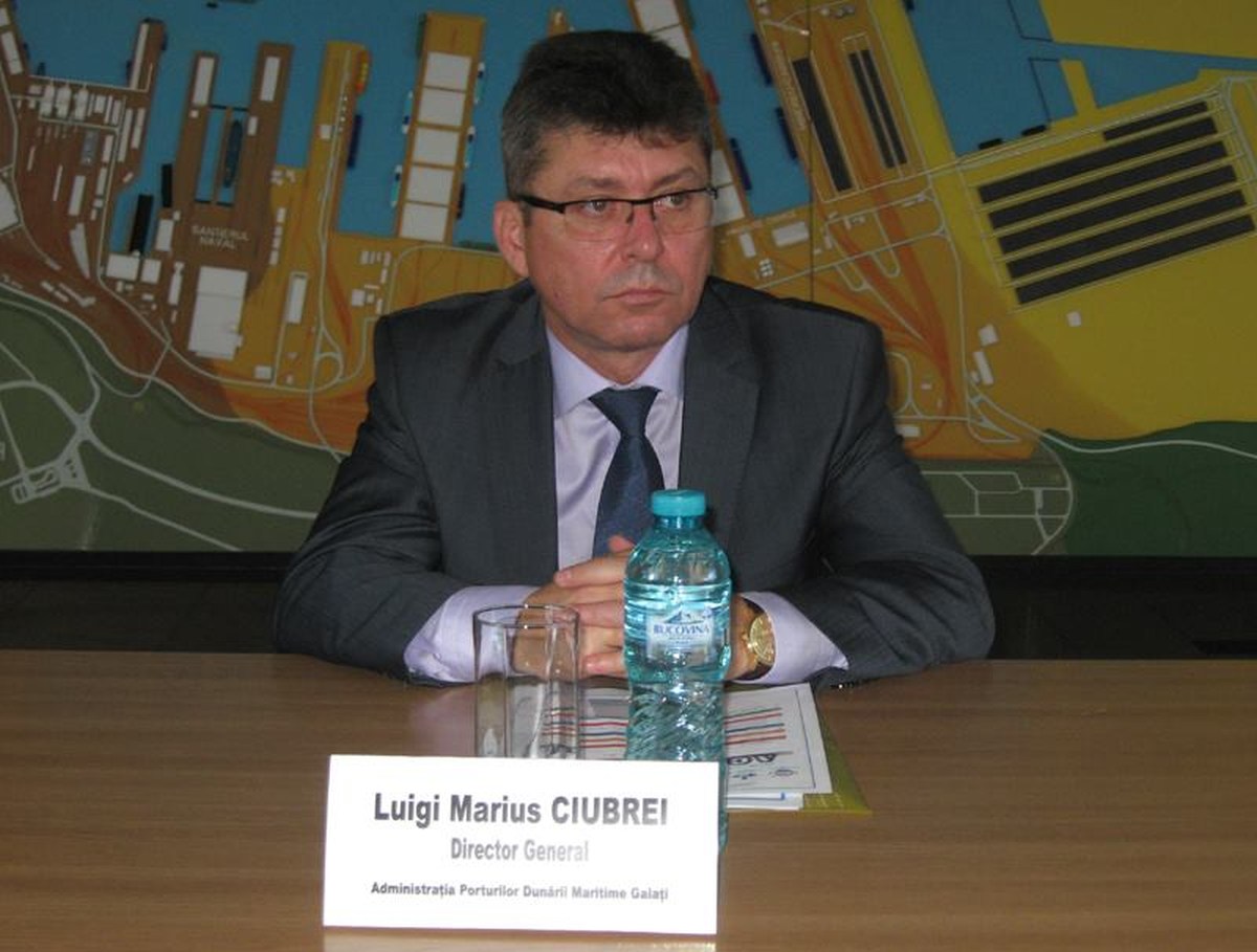 Marius Luigi Ciubrei, Directorul Administraţiei Porturilor Dunării Maritime, reţinut de DNA