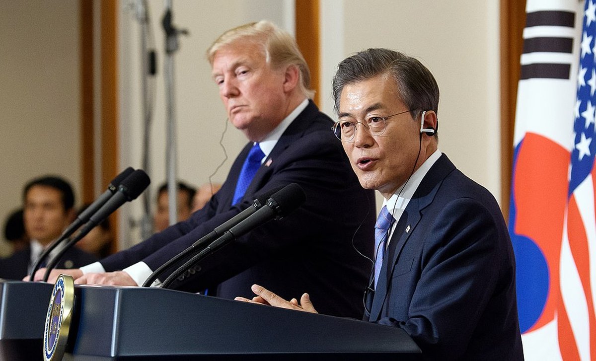 Președintele Coreei de Sud vrea tratat de pace cu Coreea de Nord, pentru a încheia războiul