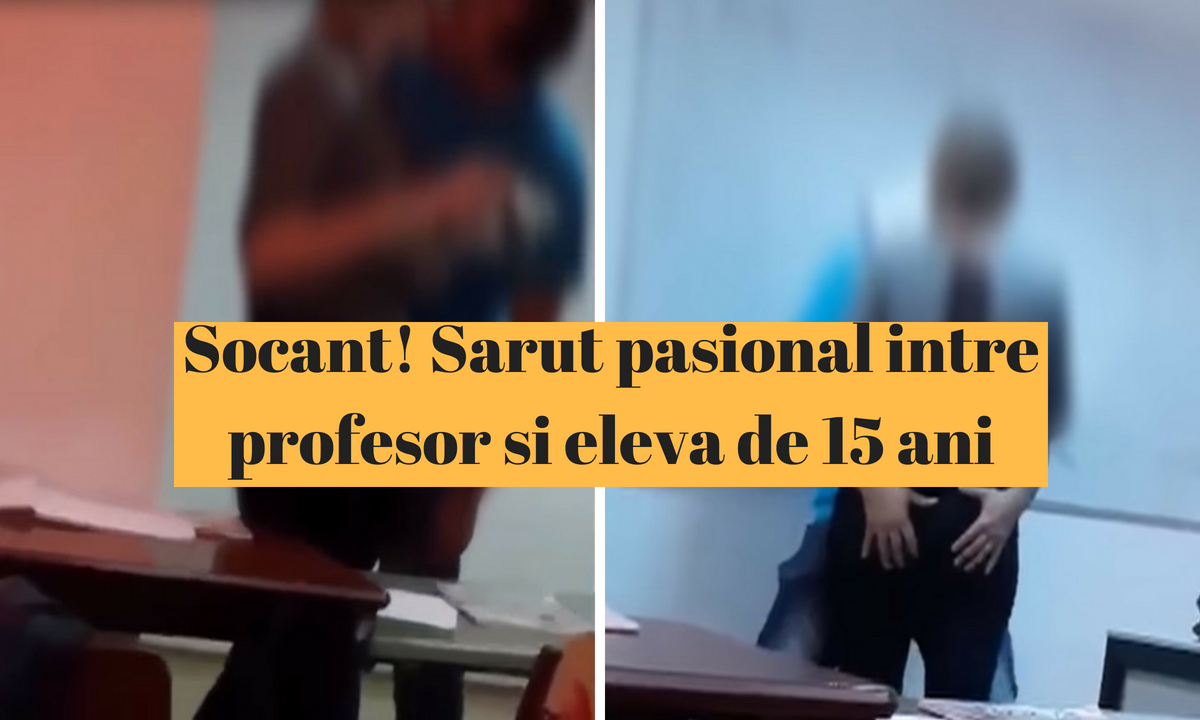 Sighetu Marmației: Un profesor de liceu a sărutat pasional o elevă în sala de clasă