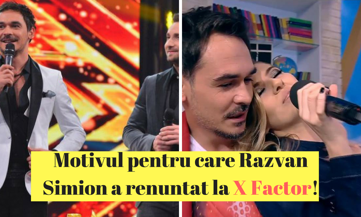 Motivul pentru care Răzvan Simion a renunțat la X Factor! Are legătură cu Lidia Buble