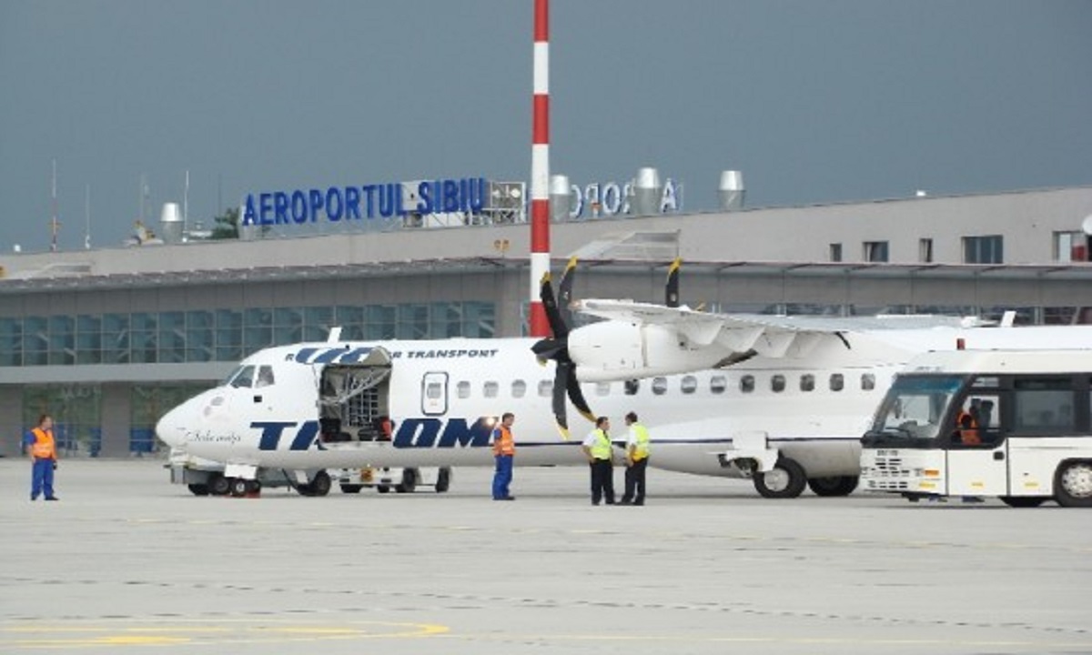 Aeroportul Internaţional Sibiu a fost evacuat de urgenţă din cauza unei substanţe