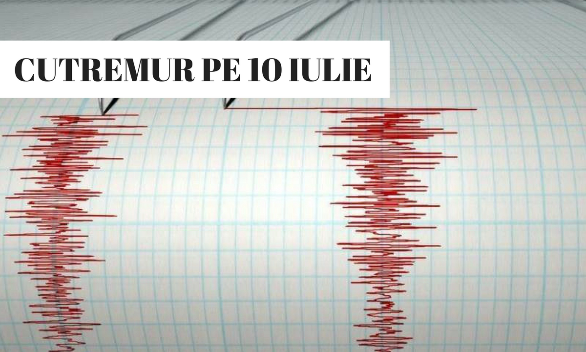 Cutremur pe 10 iulie în România. Ce magnitudine a avut seismul