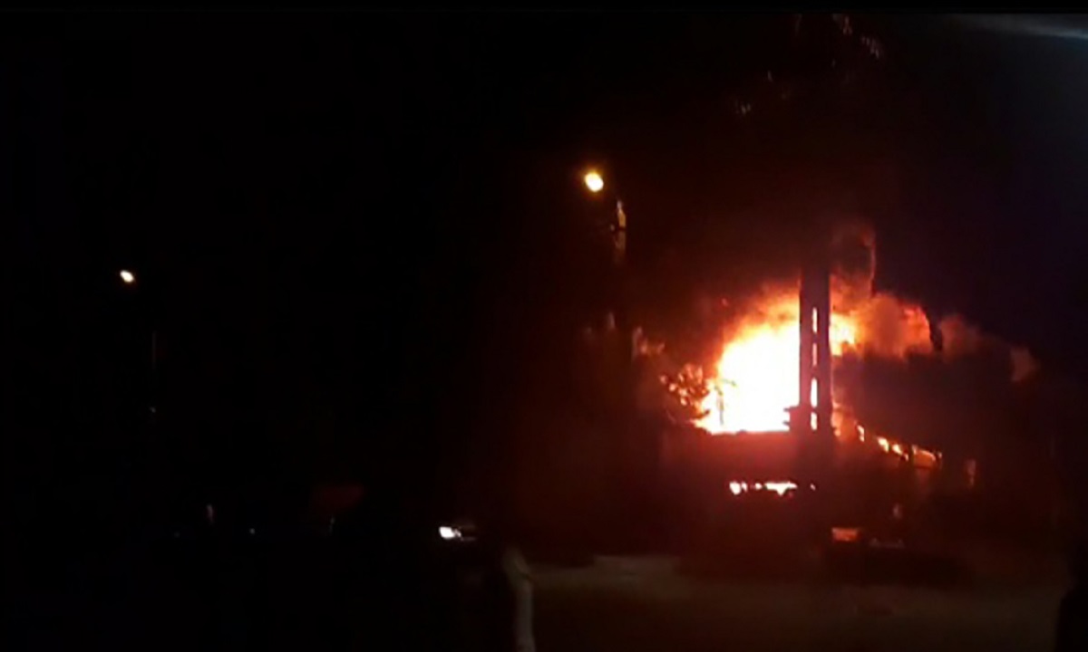 Incendiu la o vulcanizare în Timișoara