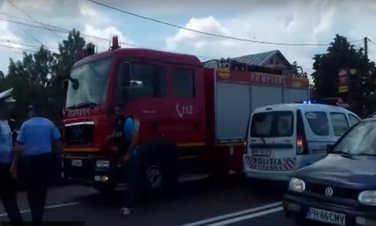 Accident în Valea Călugărească, pe 27 august. Cinci victime, două dintre ele sunt rănite grav