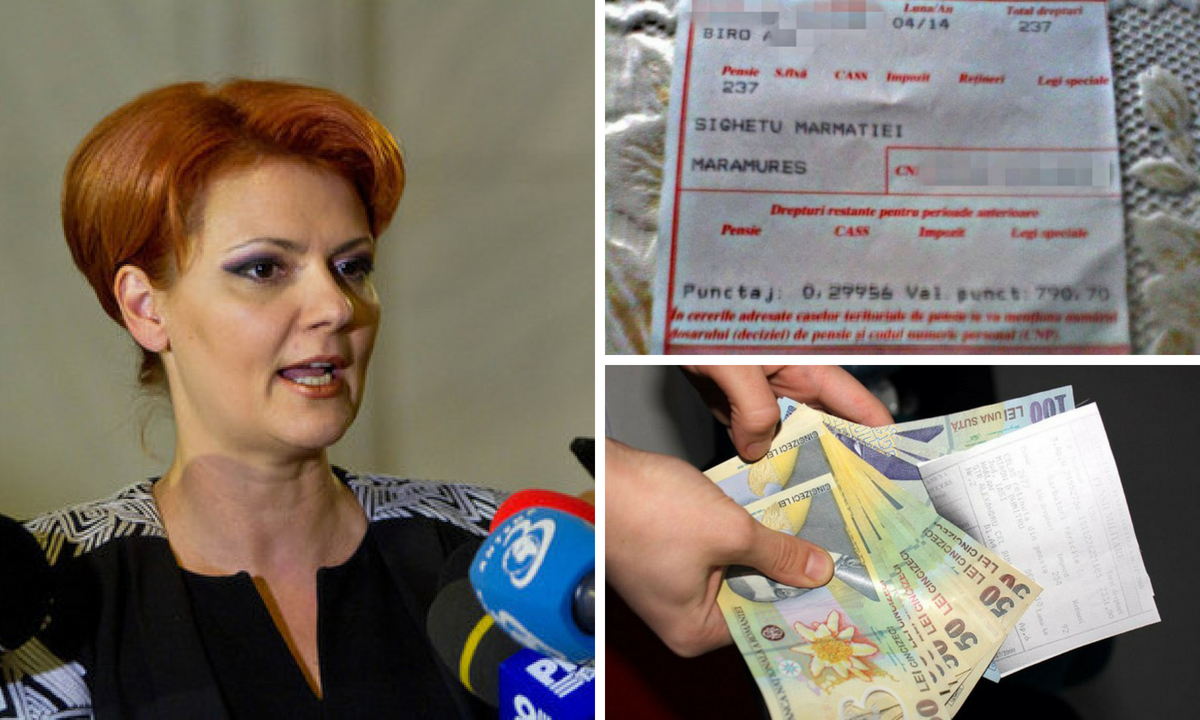 Lia Olguța Vasilescu, anunț despre pensii. Ce va aduce Legea Pensiilor