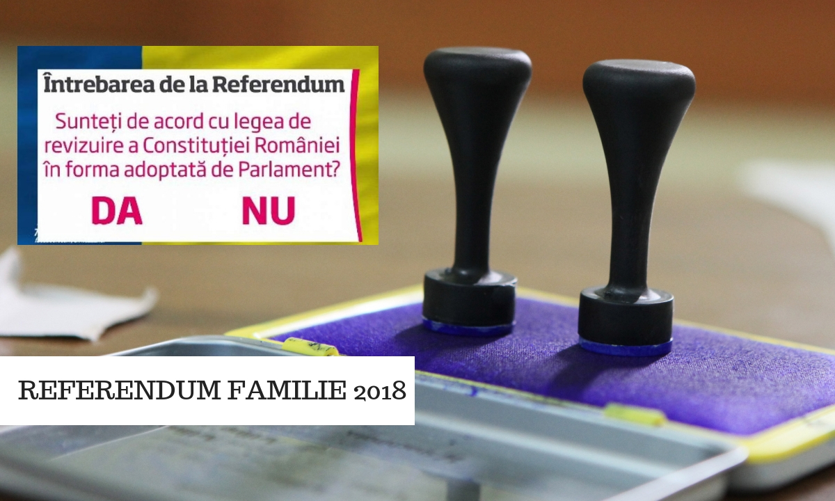 Referendum familie 2018: Prezență la vot și EXIT POLL