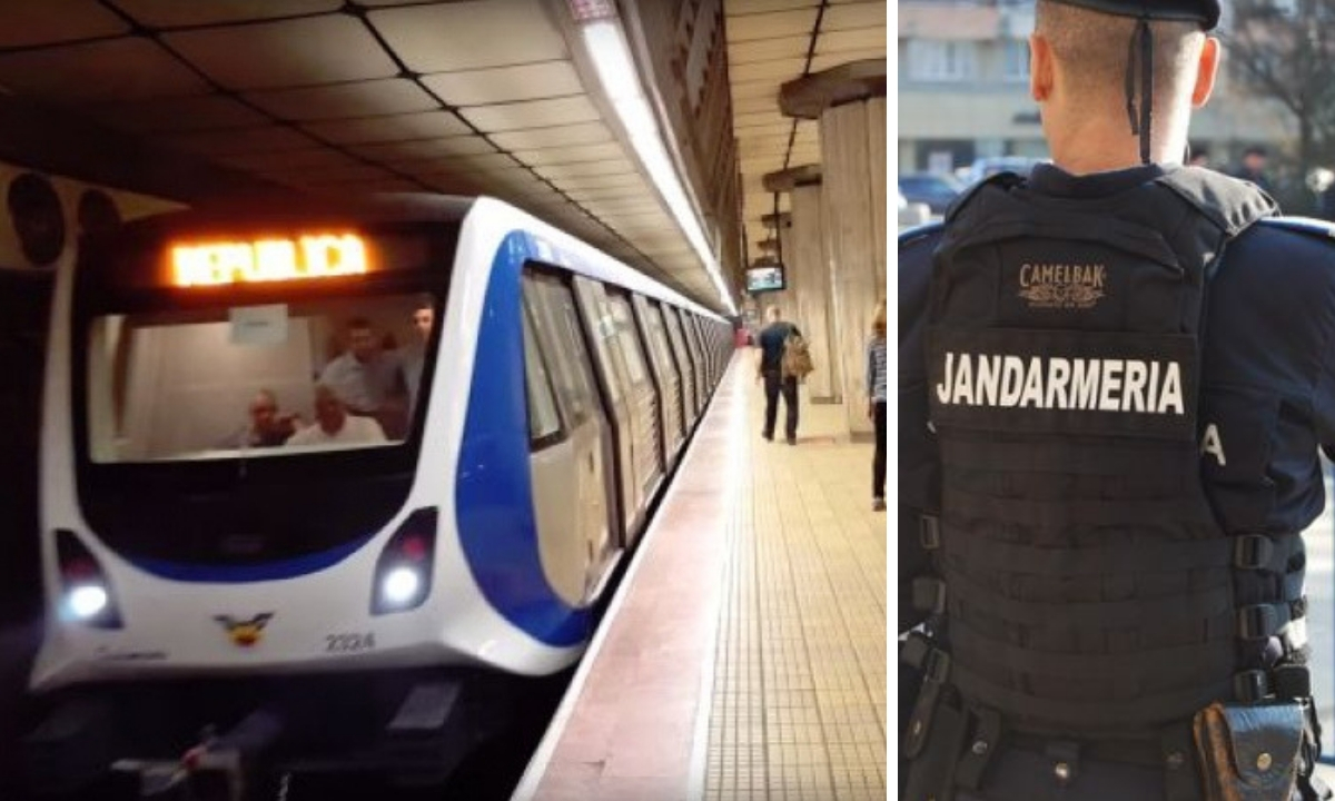 Jandarmi la metrou! Anunțul Metrorex
