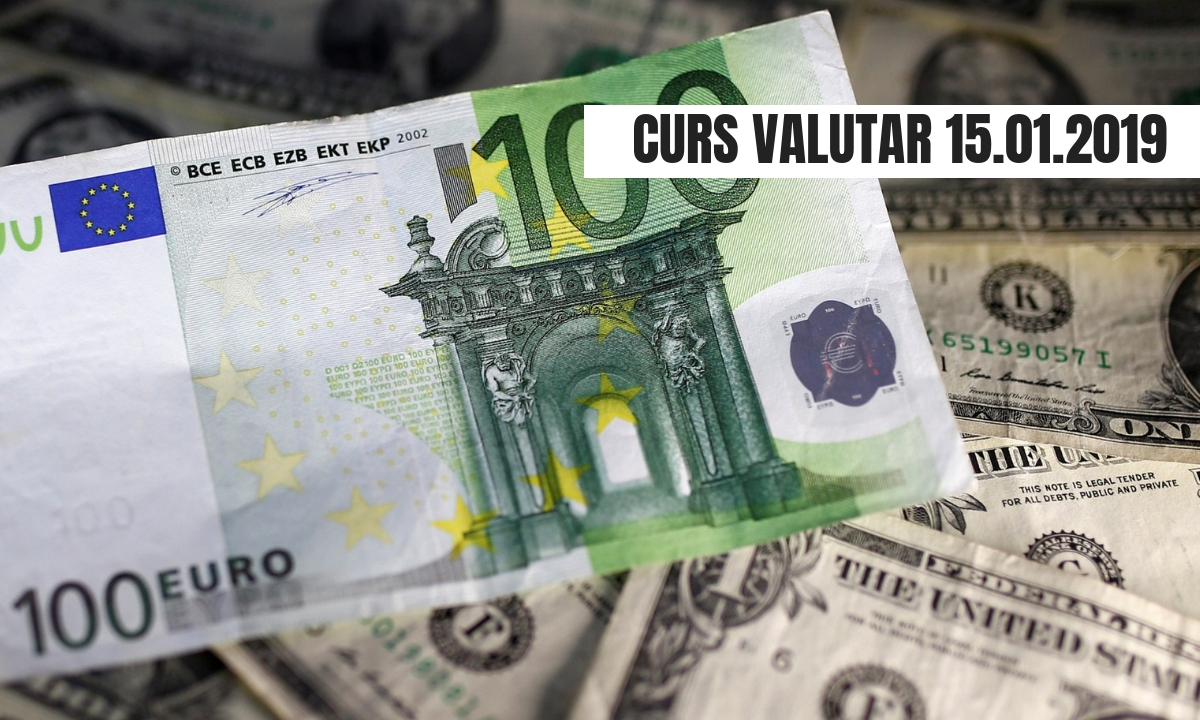 Curs valutar 15 ianuarie - Euro ajunge la un maxim istoric