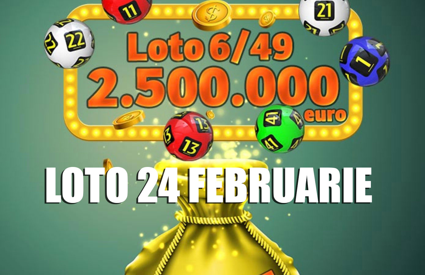 Rezultate loto 6/49 24 februarie 2019 - Numerele extrase la Loto 6 din 49, Joker, Noroc, Noroc plus, 5/40