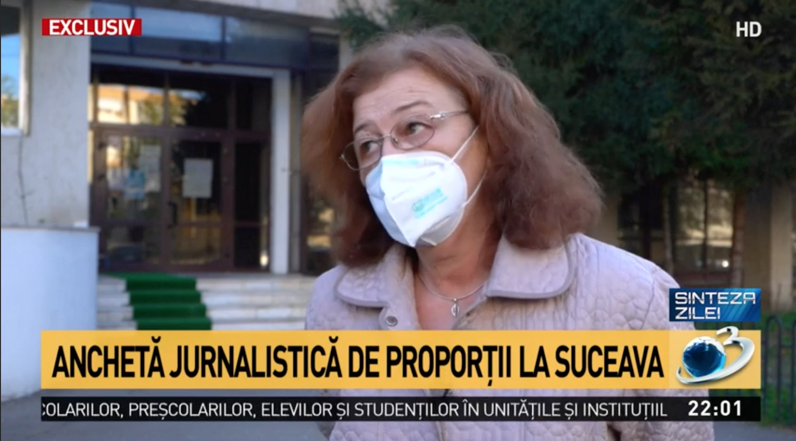 ANCHETĂ Antena 3 la Spitalul Suceava, epidemiolog: Nu credeam că o să vad în 2020 așa ceva