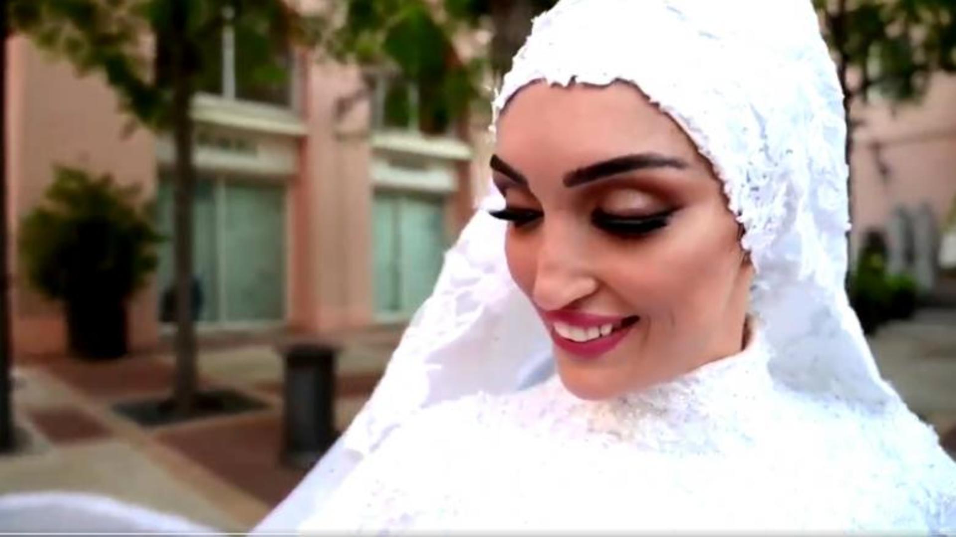 Povestea miresei din Beirut. Nunta a avut loc în timpul exploziei
