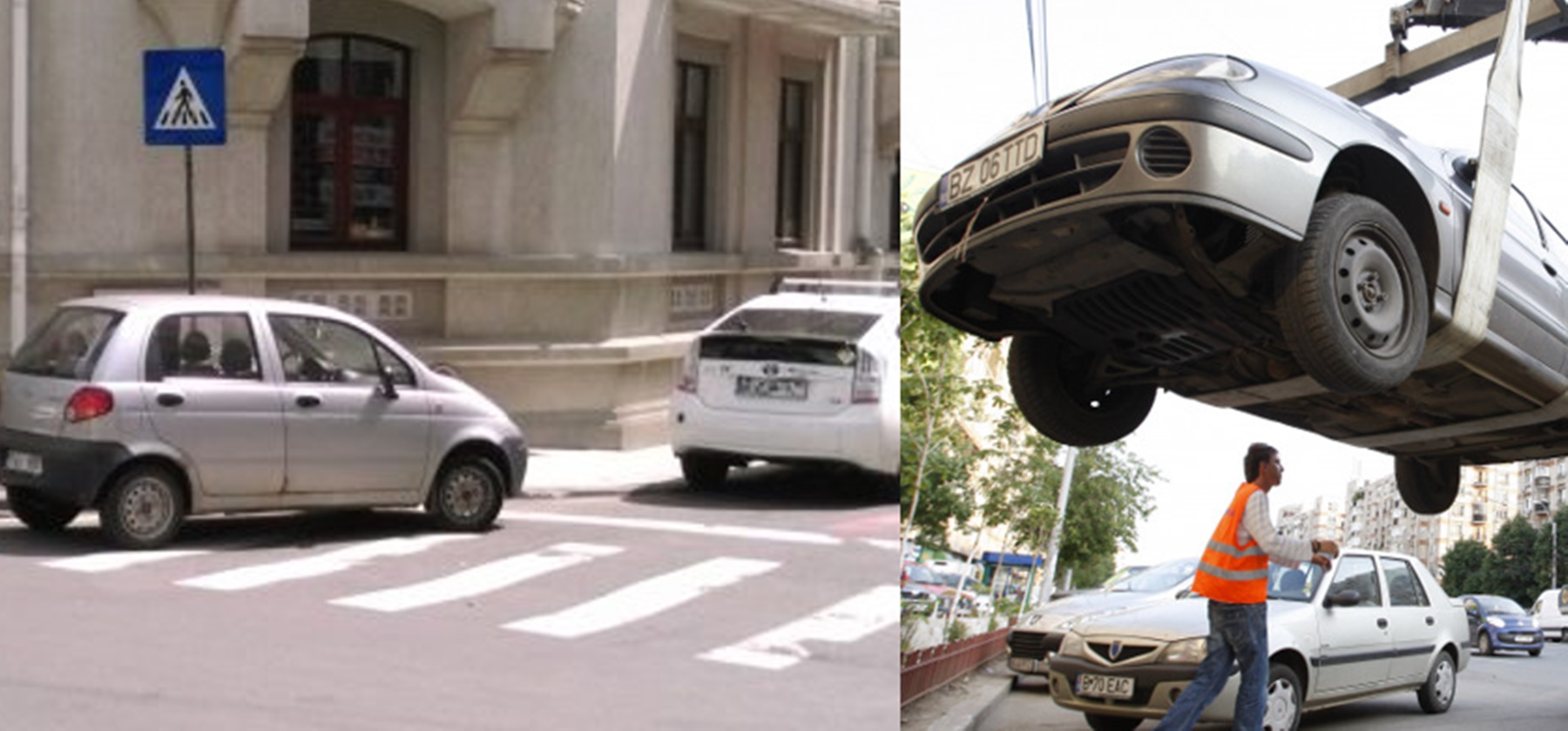Proiect de lege - Tarife mai mici pentru ridicarea mașinilor parcate neregulamentar