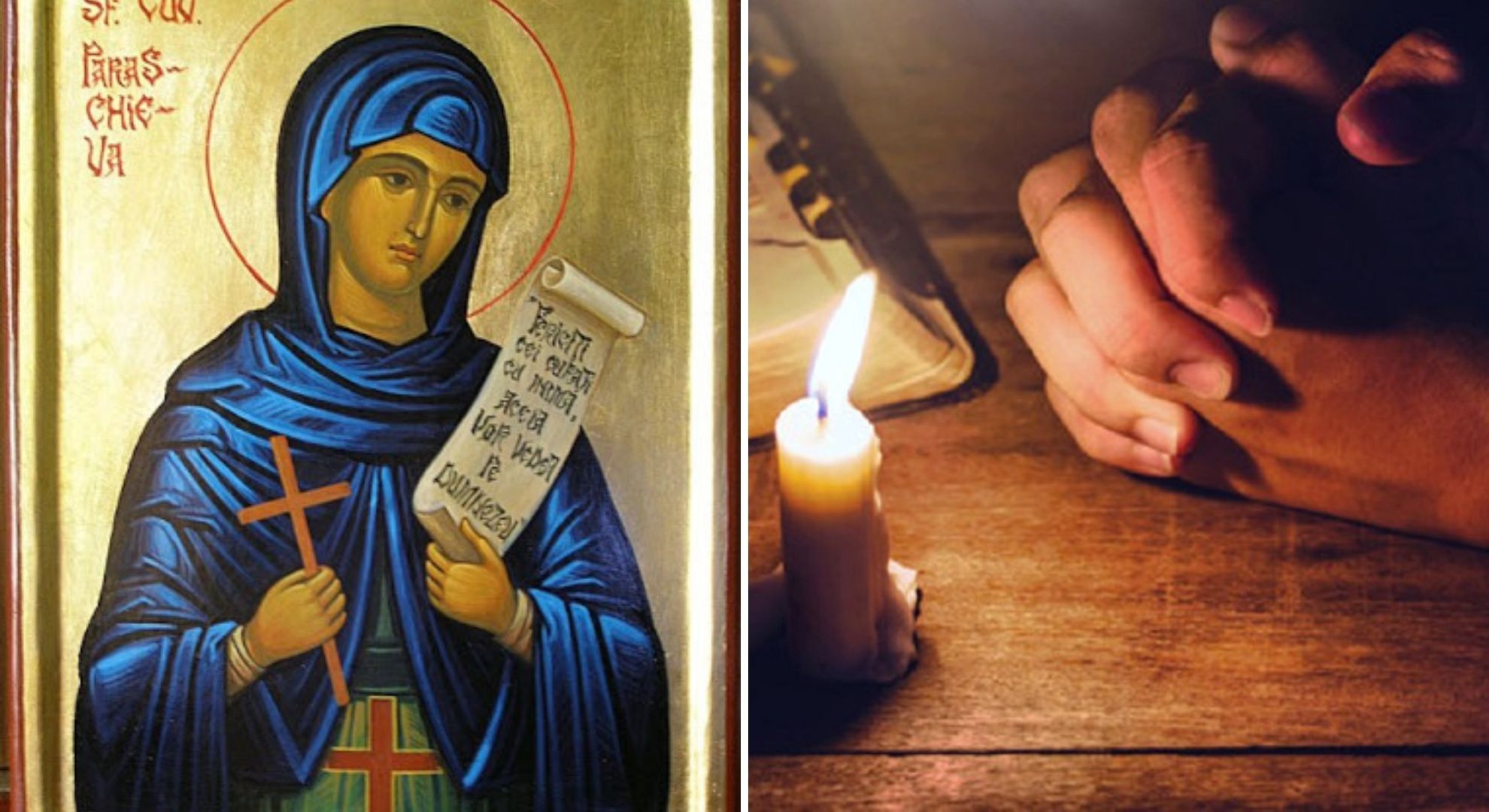 Rugăciune care se citește în ziua de Sfânta Cuvioasa Parascheva