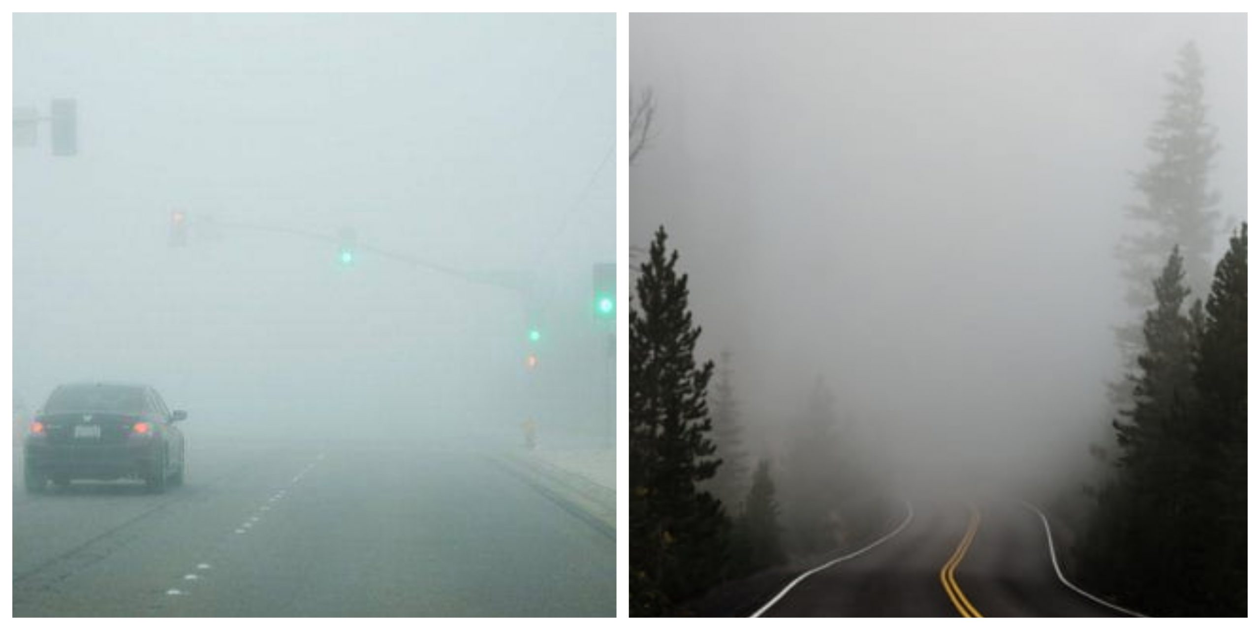 Cod galben de ceață. Vizibilitate redusă în mai bine de jumătate din țară