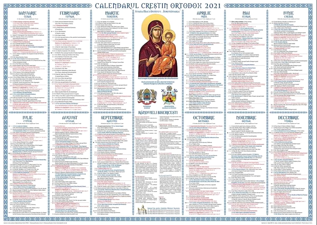 Calendar Ortodox 12 Aprilie 2021 Sf ntul Protector Al Buzoienilor