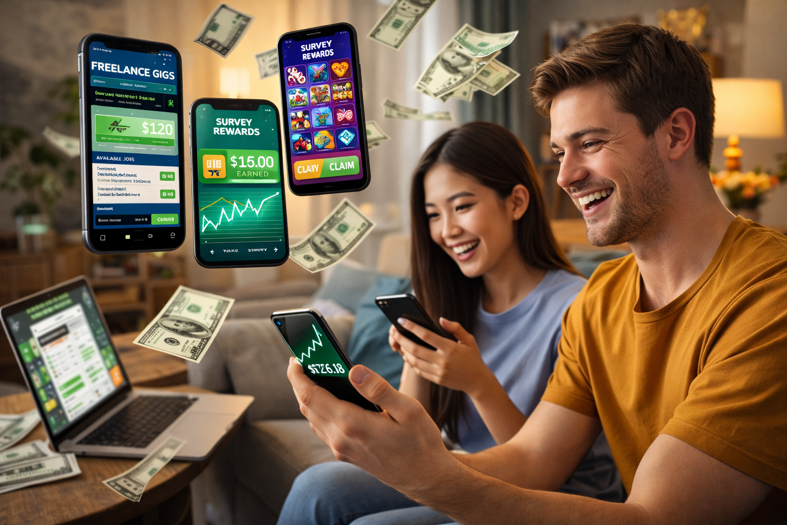 Cu ce aplicații de mobil poți obține câștiguri în 2026