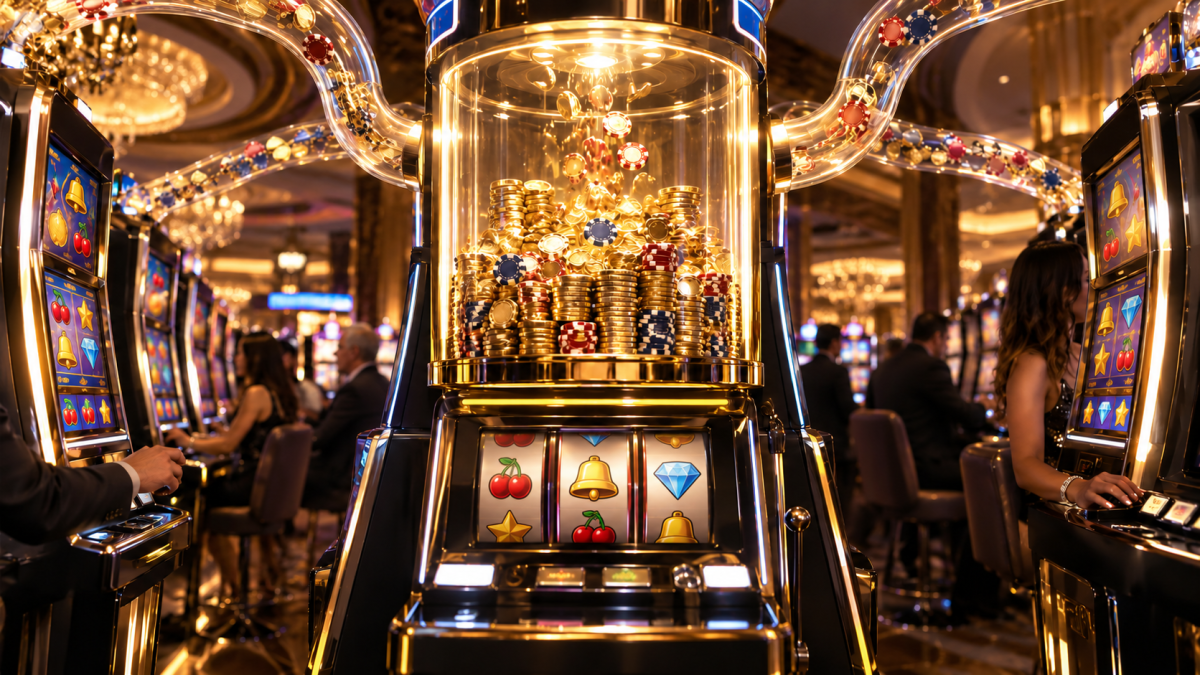 Cum se acumulează un jackpot progresiv