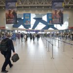 Terminalul de plecări al Aeroportului Internațional Henri Coandă din Otopeni