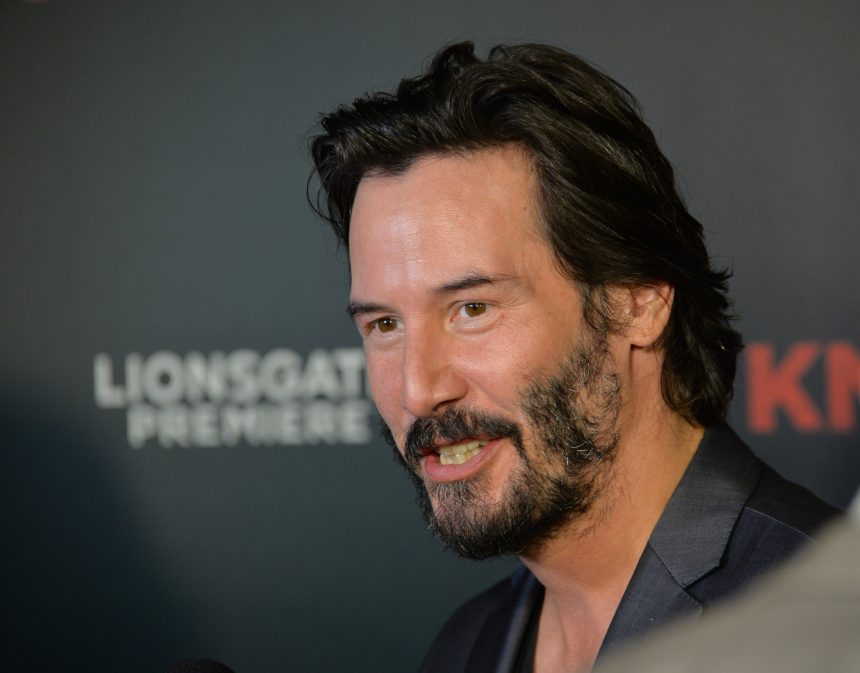 Actorul Keanu Reeves, protagonistul filmului Constantin, aflat pe primul loc pe Netflix România