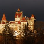 Castelul Bran, de lângă Brașov, într-o zi de toamnă