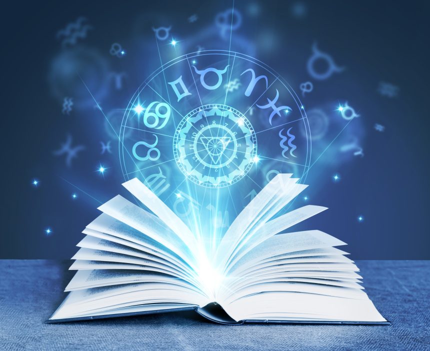 Roata zodiacului cu cele 12 semne astrologice
