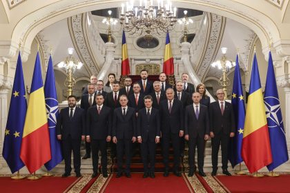 Miniștrii Guvernului Niculescu depun jurământul în fața președintelui Nicușor Dan, la Palatul Cotroceni