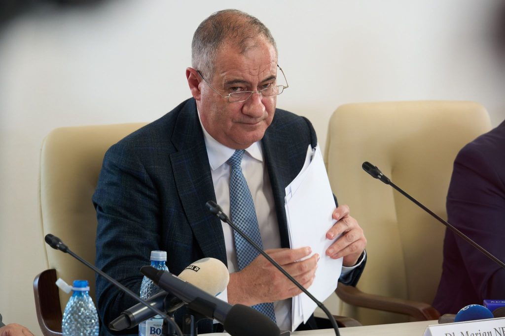 Marian Neacșu, vicepremier și ministru de Interne în Guvernul Niculescu, la audierile din Parlament